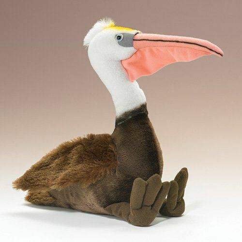 Peluche uccellino pellicano - , di
