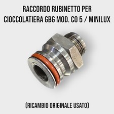 RACCORDO RUBINETTO PER CIOCCOLATIERA GBG MOD. CO 5/MINILUX (USATO)