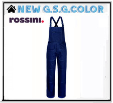 SALOPETTE PETTORINA TUTA DA LAVORO  Termoplus+ BLU