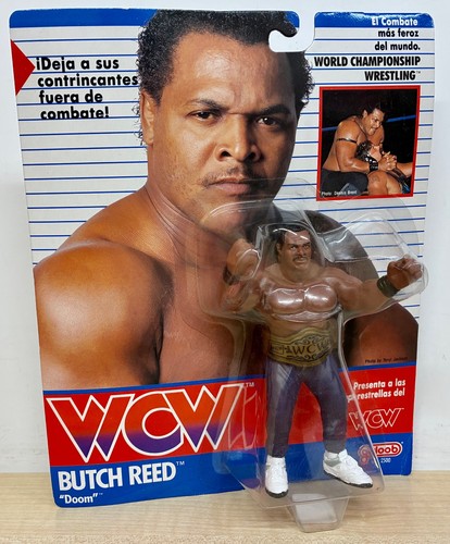 Wcw action figure butch - action,