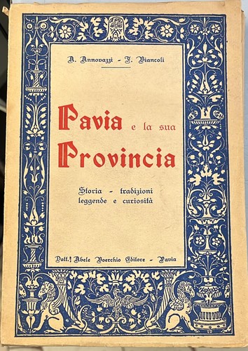 Pavia sua provincia - la,