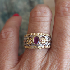 Anello Fascia stile Buccellati