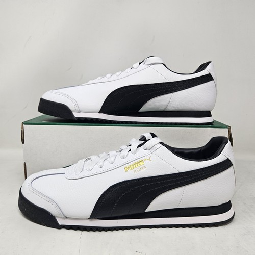 Puma roma bianco nero - puma, 'bianco