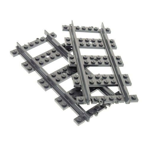 Lego ferrovia binario - 2x,