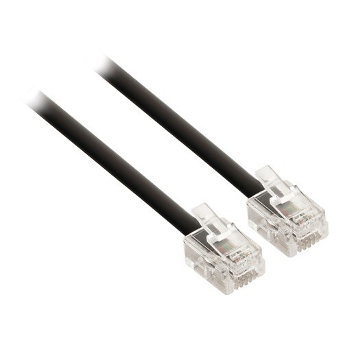 Cavo telefonico rj11 2mt - cavo,