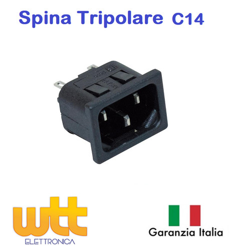 Spina tripolare pannello a - spina,