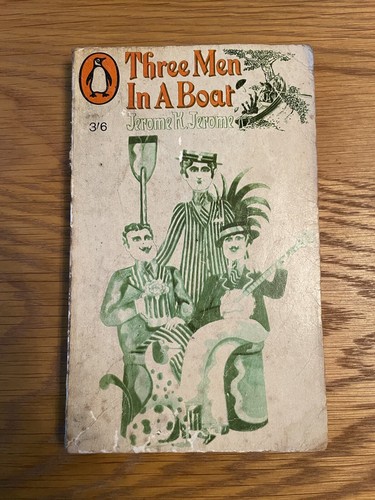 Three men boat - (jerome, k