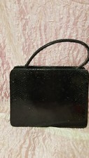 Borsa Borsetta rettile nero