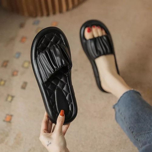 Sandali ciabatte sabot nero - ciabatte,
