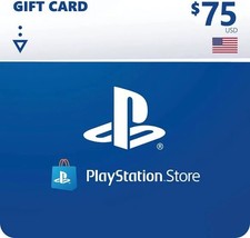 Sony PlayStation Store $75 PSN