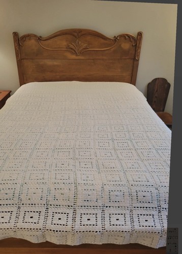 Copriletto vintage filato - vintage,