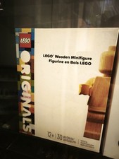 LEGO WOODEN MINIFIGURE IN