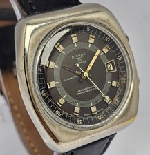 Orologio Uomo Sicura Breitling BFG 158 Automatico 2 Corone Vintage