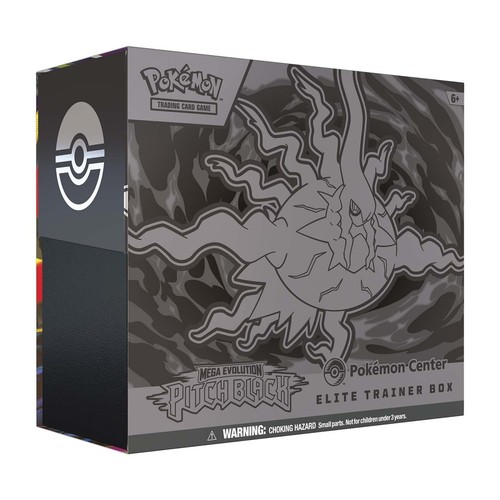 Pokemon center pitch - pokemon, black