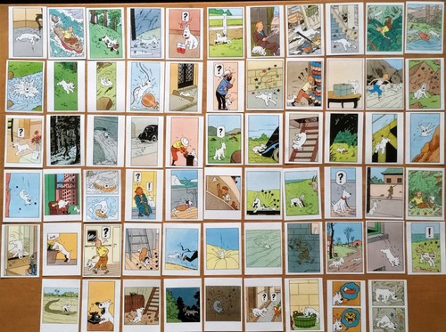 Tintin superbes chromos - tintin:,