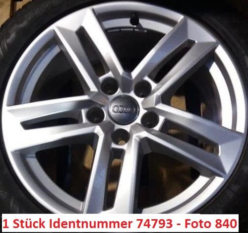 Audi pollici cerchio - 8w,
