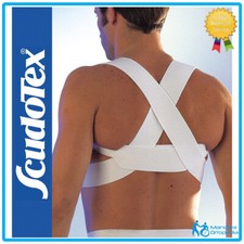 RADDRIZZASPALLE SOSTENITIVO INCROCIATO REGOLABILE FORTE COTONE ELASTICIZZATO