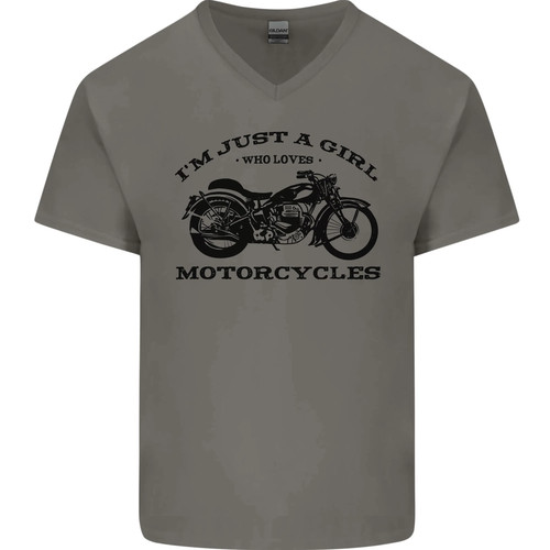 Una ragazza che ama moto - una,