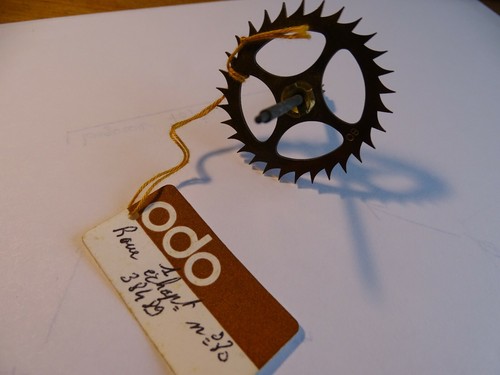 Pendolo orologio ruota scarico - pendolo,