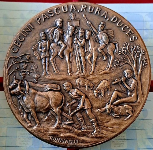 Italia virgilio medaglia - italia,
