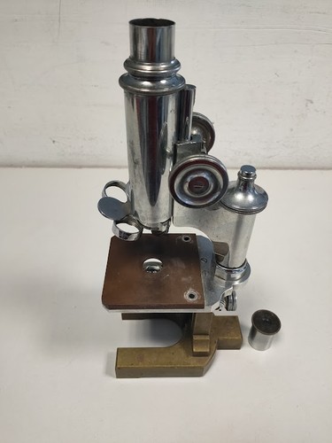 Microscopio epoca ottone - in,