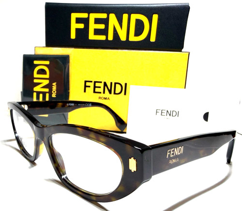 Fendi roma fe50119i 052 - roma, avana