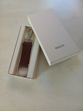 Rolex - Key Holder Brown Leather - Portachiavi Pelle Marrone