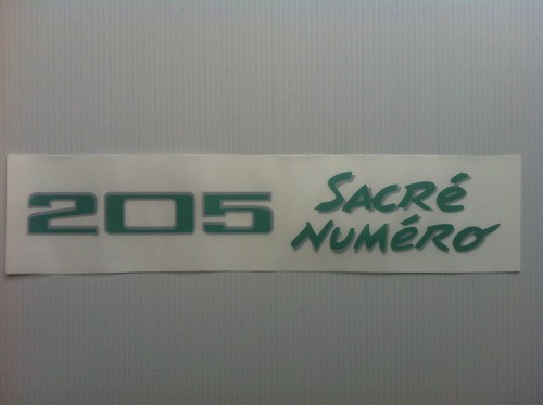 Sticker autocollant monogramme - autocollant,