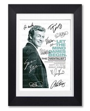 THE MENTALIST CAST SIGNED