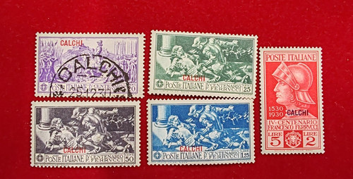 Colonie italiane egeo - italiane, 1930