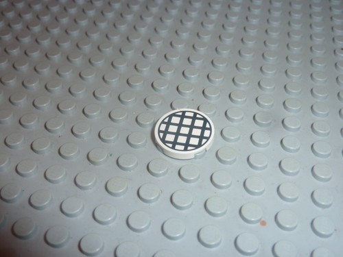 Lego tile round 2 with - 2,