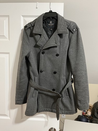 Cappotto doppiopetto bershka - cappotto,