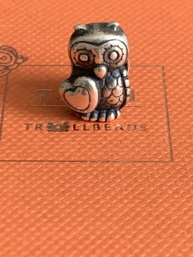 Trollbeads owl love perla - owl,