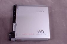 Sony MZ-RH1 Walkman Hi-MD MiniDisc Recorder/Player, Silver, testato e funzion...