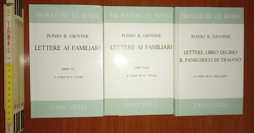 Plinio giovane lettere - plinio, ai