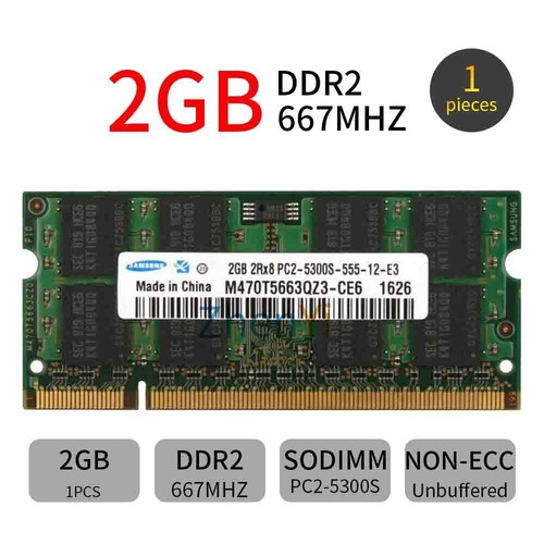 2gb pc2 5300s ddr2 - 2gb, 667mhz