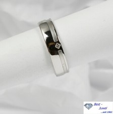 Fede Nuziale 585 Oro Bianco 14