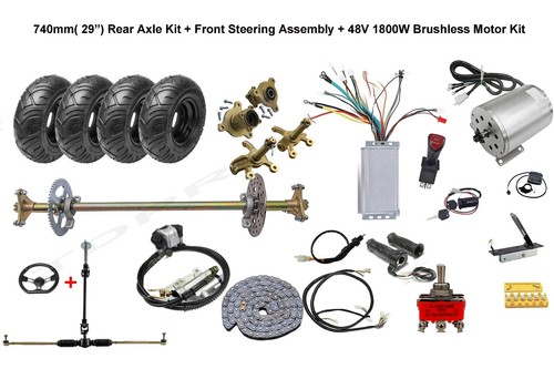 Kit assale posteriore - kit,
