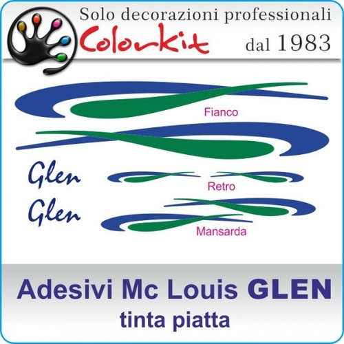 Adesivi louis glen kit - adesivi,