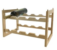 Portabottiglie vino legno di