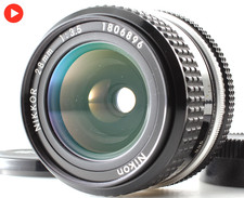 Nikon Ai NIKKOR 28mm F3.5 obiettivo grandangolare MF testato dal GIAPPONE [COME NUOVO]