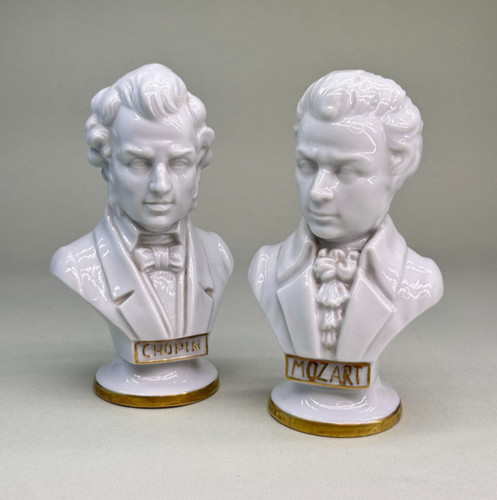 Mozart chopin ceramica - mozart,