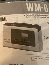 WM-6/16 - Lettore registratore cassette Walkman Sony - Manuale di servizio - Sony 040