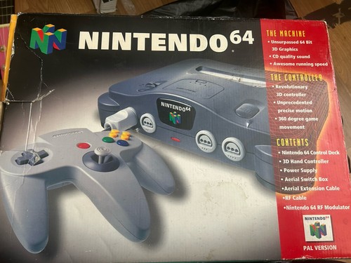 Console nintendo n64 pal - console,