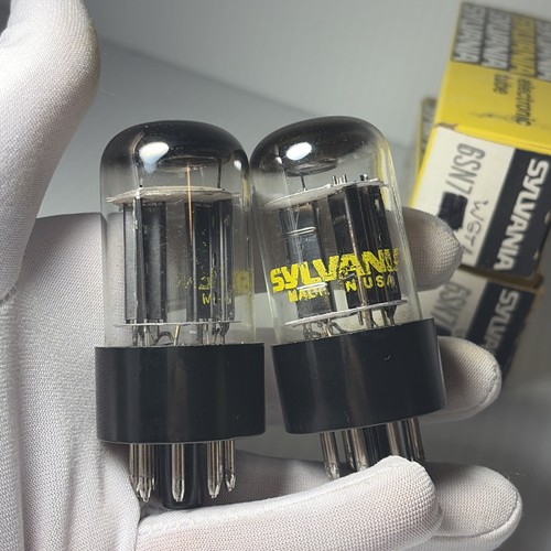 Sylvania jan 6sn7gtb piastra - jan,