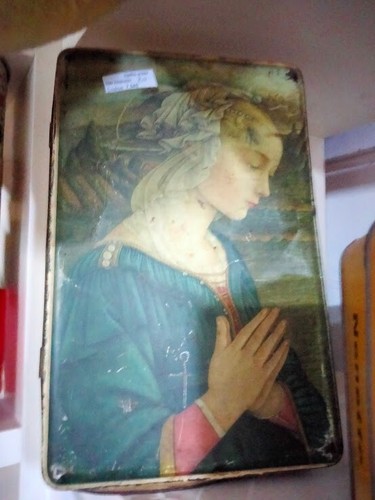Vintage scatola latta - vintage, di