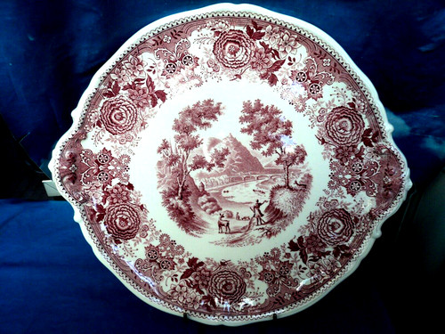 Vassoio rotondo porcellana - vassoio,