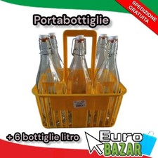 Kit set 6 bottiglie costolate