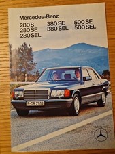 Brochure Mercedes 280S 280 SE