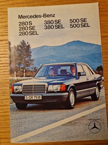 Brochure mercedes 280s - mercedes, 280